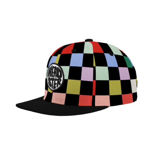 Colorbust Snapback Hat - Black by Headster Kids