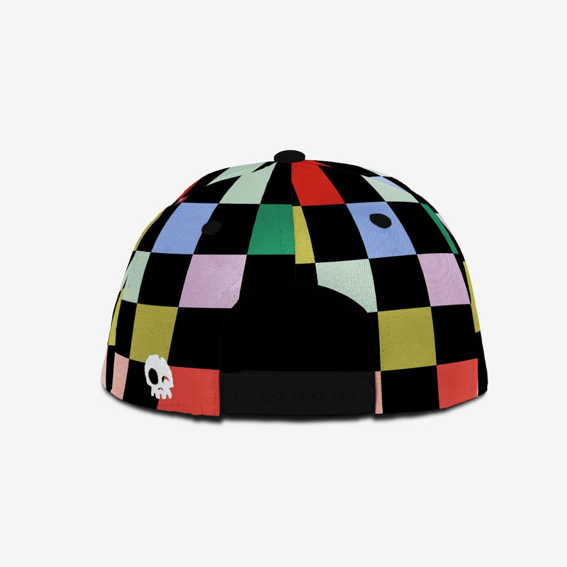 Colorbust Snapback Hat - Black by Headster Kids