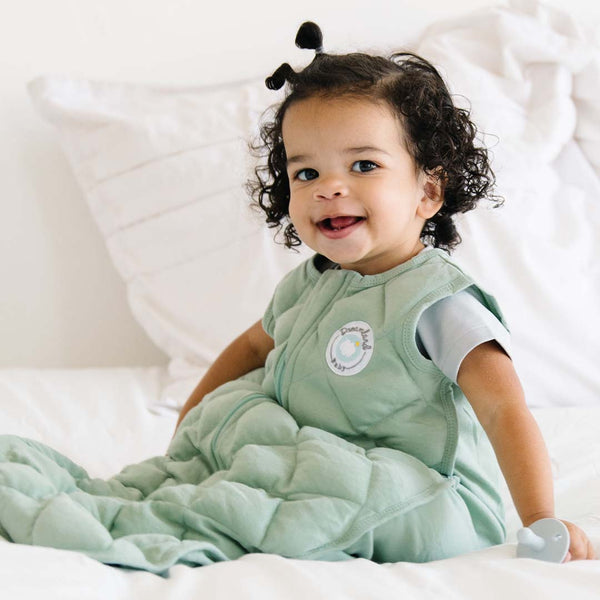 Dream Weighted Sleep Sack - Sage Green by Dreamland Baby