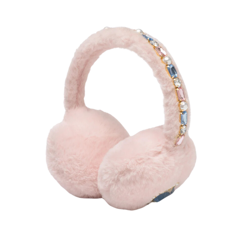 Cotton Candy Ear Muffs by Super Smalls