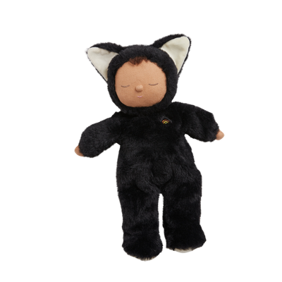 Cozy Dinkum Doll - Nox Black Cat by Olli Ella