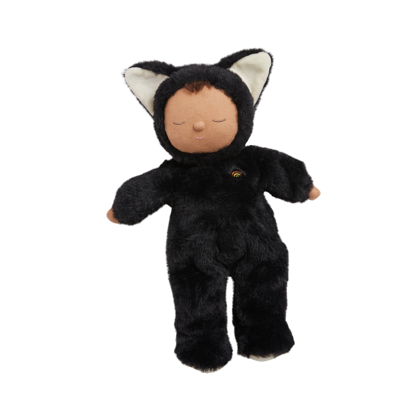 Cozy Dinkum Doll - Nox Black Cat by Olli Ella