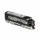 Model train locomotive with 'New York Central' branding on a white background