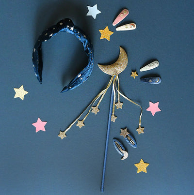 Midnight Star Velvet Headband by Rockahula Kids