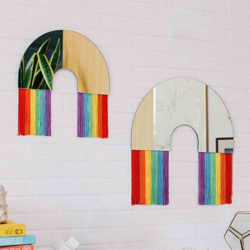 Rainbow Wall Mirror by DOIY