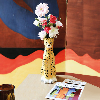 Cheetah Vase by DOIY