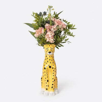 Cheetah Vase by DOIY