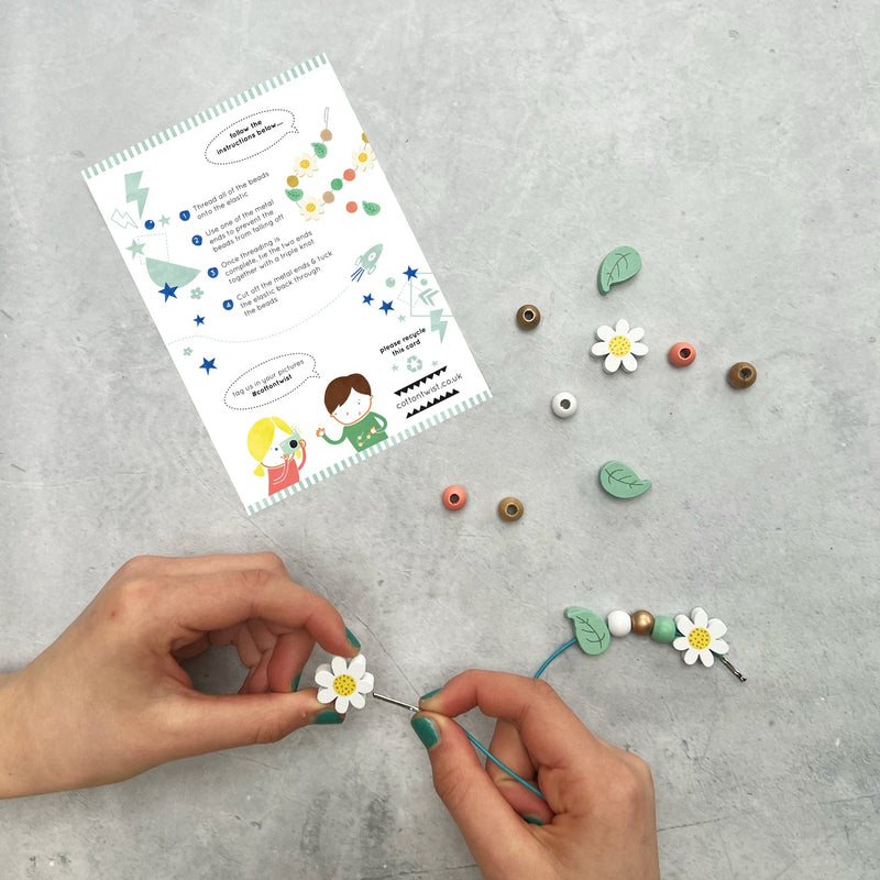 Make Your Own Daisy Chain Bracelet Kit by Cotton Twist