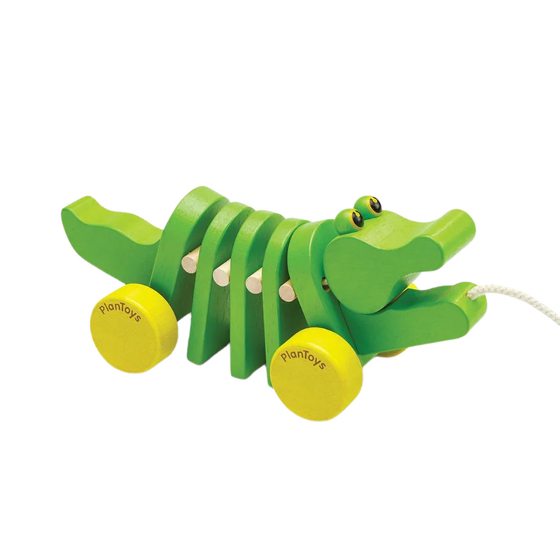 Dancing Alligator Pull Toy by Plan Toys