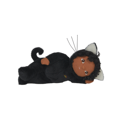 Dinky Dinkum Doll - Carson Cat (Black) by Olli Ella