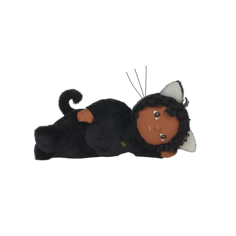 Dinky Dinkum Doll - Carson Cat (Black) by Olli Ella