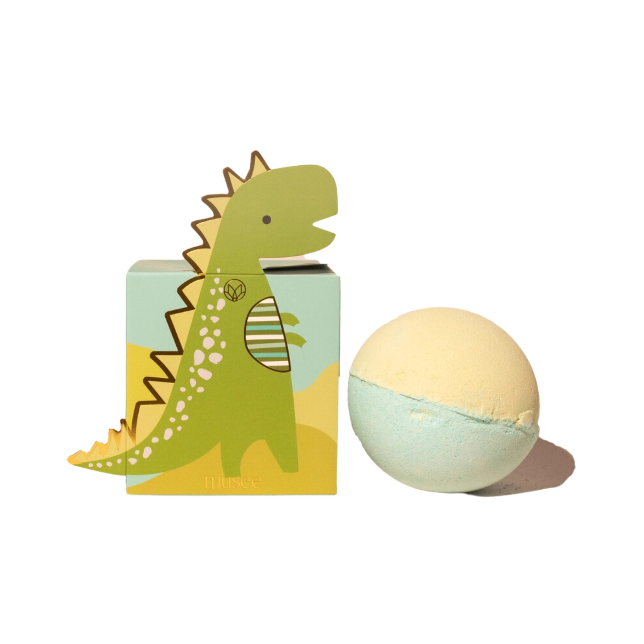 Bath Pacifier Dino Boxed Bath Bomb by Musee Bath – Pacifier Kids Boutique