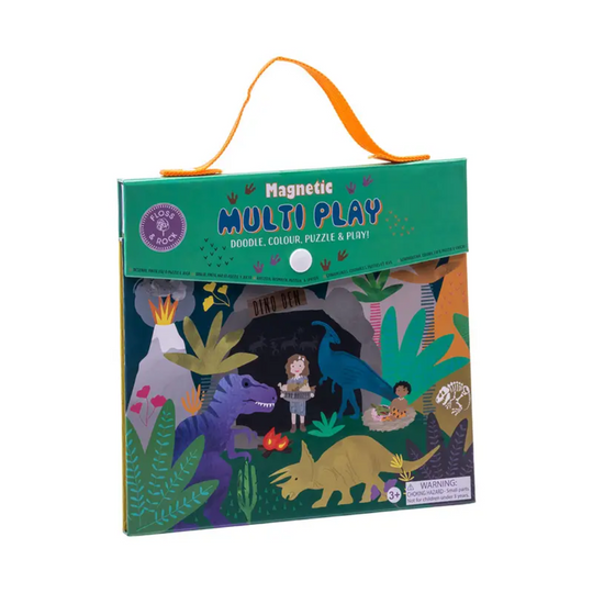 Dino Magnetic Multi Play Set by Floss & Rock