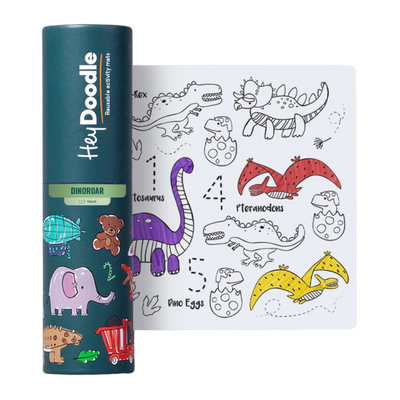 Silicone Reusable Colouring MiniMat by Hey Doodle