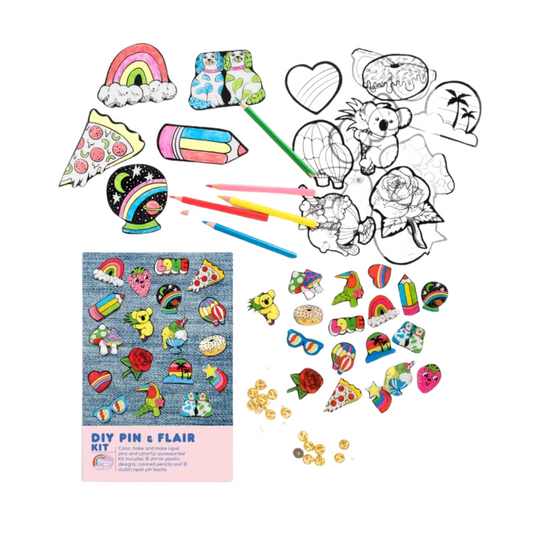 Diy Pin & Flair Kit by Yellow Owl Workshop