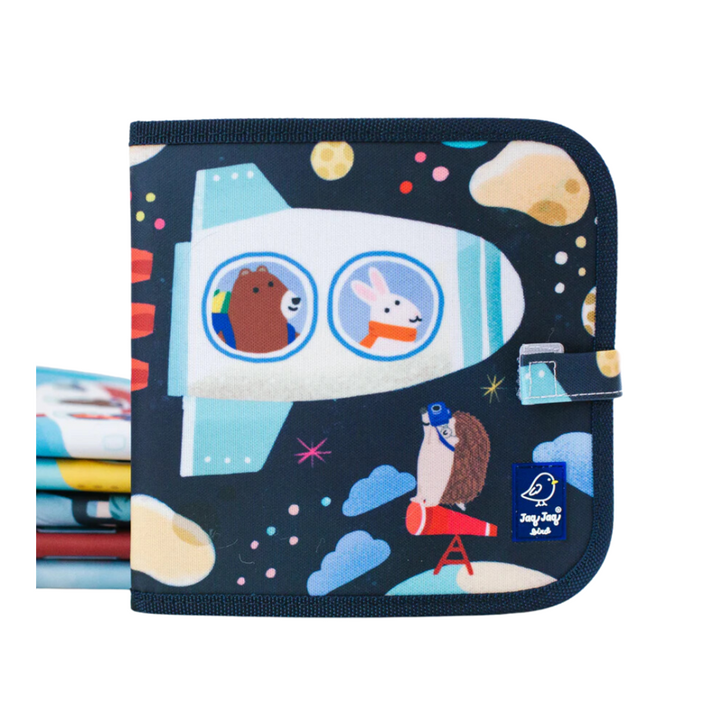 Doodle It & Go Erasable Coloring Book - Spaceship by Jaq Jaq Bird