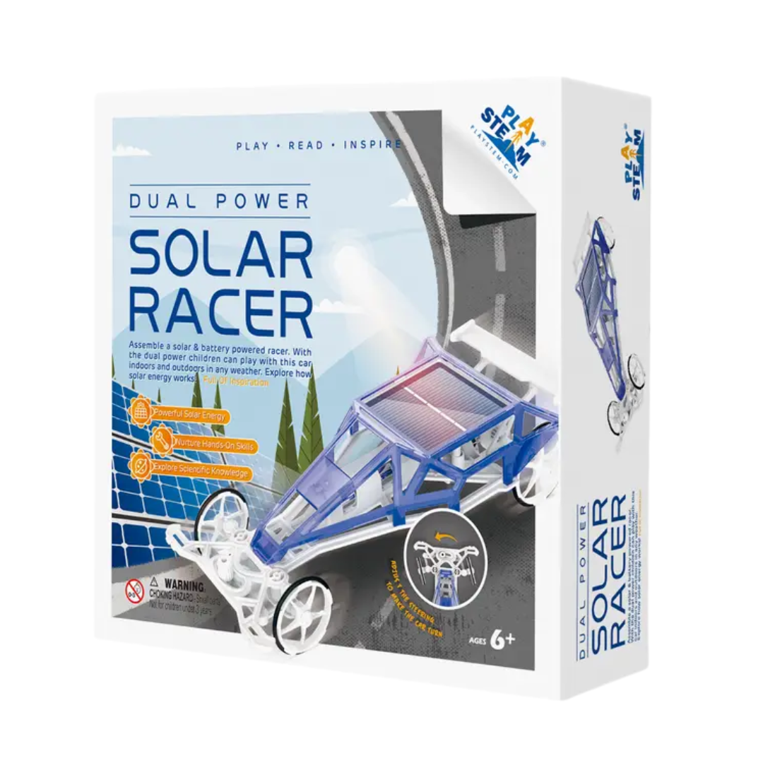 Dual Power Solar Racer - Stem Diy by PlaySTEM – Pacifier Kids Boutique