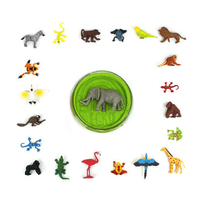 4oz Wild Animal Hidden Surprise Kiddough by Earth Grown KidDoughs