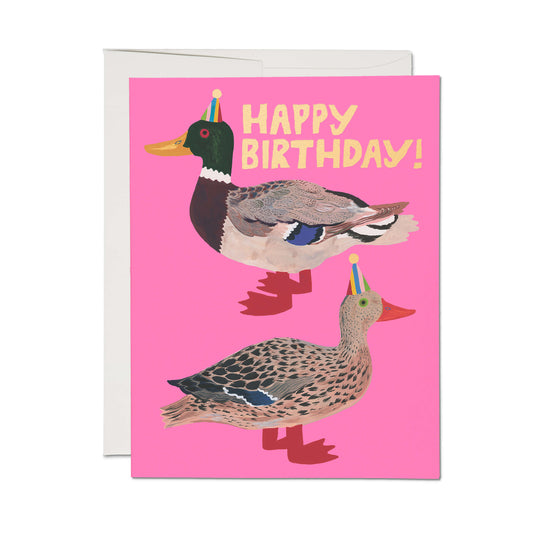 Quacky Birthday Card by Red Cap Cards