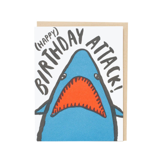 Shark Birthday Card by Egg Press