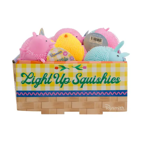Easter Light Up Squishies (1 Unit Assorted) by Toysmith