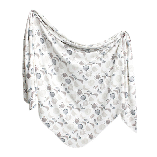 Knit Swaddle Blanket - Eclipse by Copper Pearl
