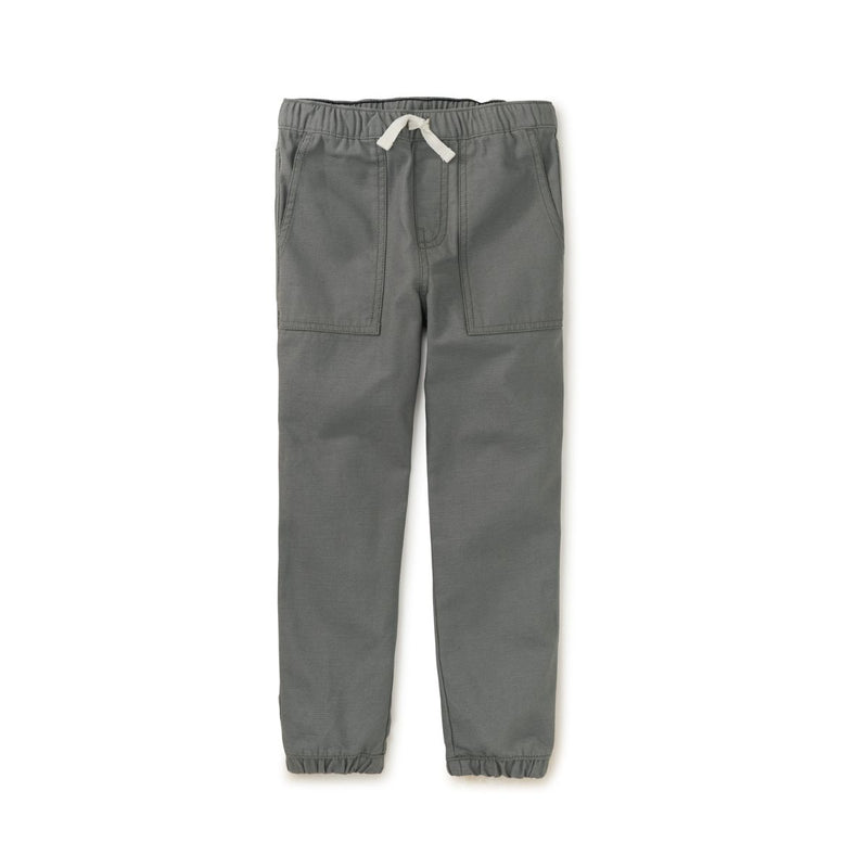 Game On Reverse Twill Joggers - Graphite by Tea Collection