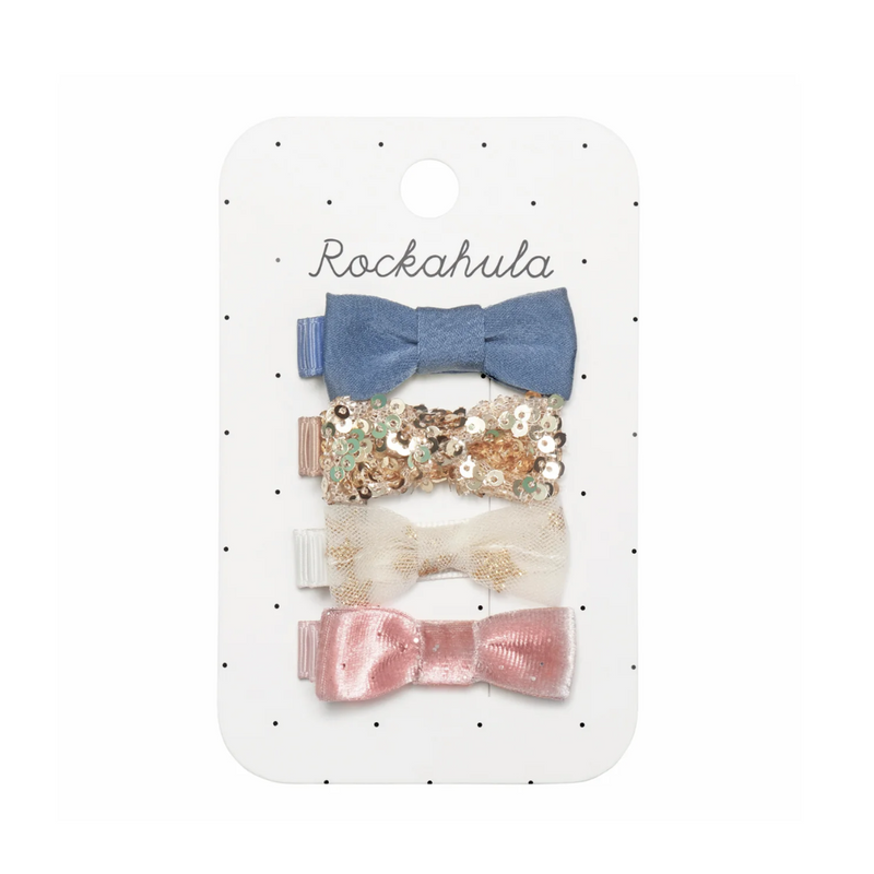 Enchanted Mini Bow Clips by Rockahula Kids