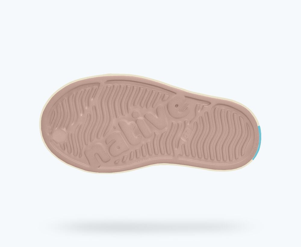 Close-up of a shoe sole with a white background