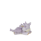 Plush dragon toy on a white background