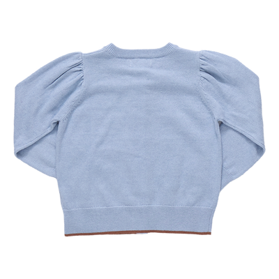 Constance Sweater - Light Blue Apple by Pink Chicken - FINAL SALE