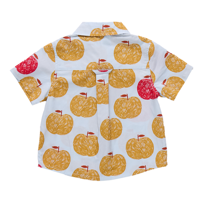 Jack Shirt - Gold Apples by Pink Chicken - FINAL SALE