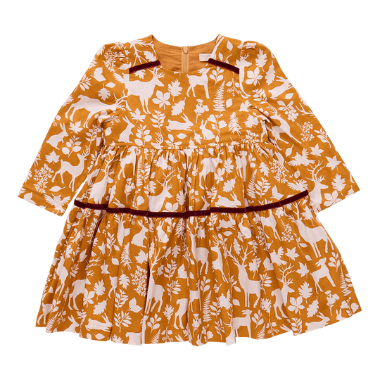 Lennon Dress - Harvest Botanical by Pink Chicken