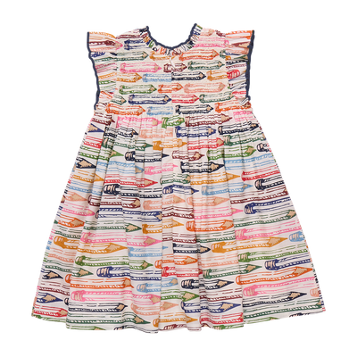 Stevie Dress - Colored Pencils by Pink Chicken - FINAL SALE