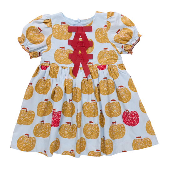 Hermione Dress - Gold Apples by Pink Chicken - FINAL SALE