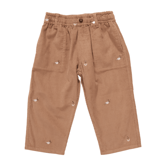 Jackson Pant - Mallard Embroidery by Pink Chicken