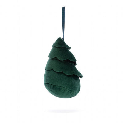 Festive Folly Christmas Tree - 4x3 Inch by Jellycat