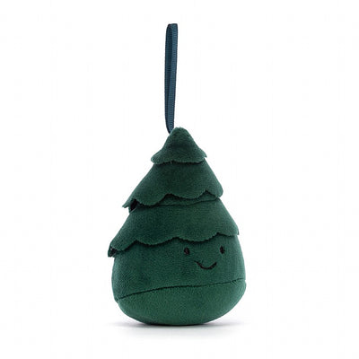 Festive Folly Christmas Tree Ornament - 4x3 Inch by Jellycat FINAL SALE