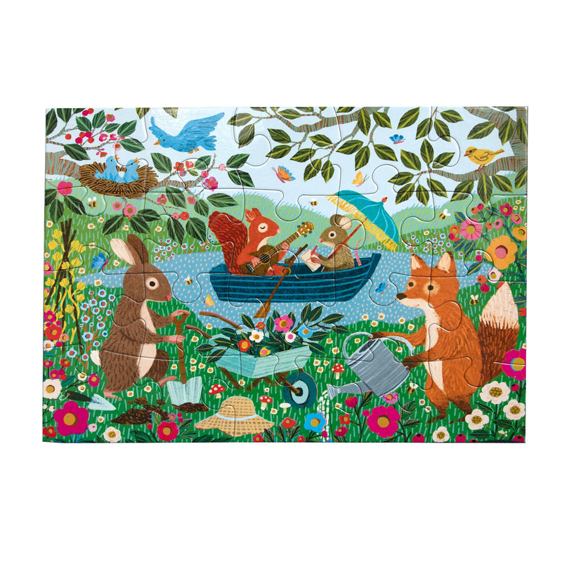 20 Piece Puzzle - Garden Friends by Eeboo