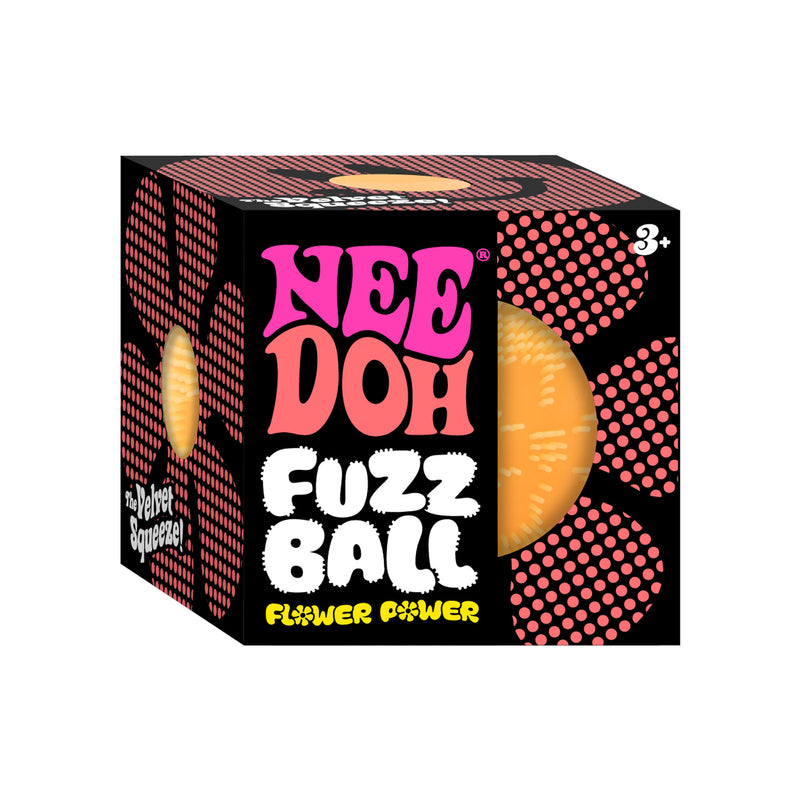 NeeDoh Fuzz Ball Flower Power (1 Unit Assorted) by Schylling
