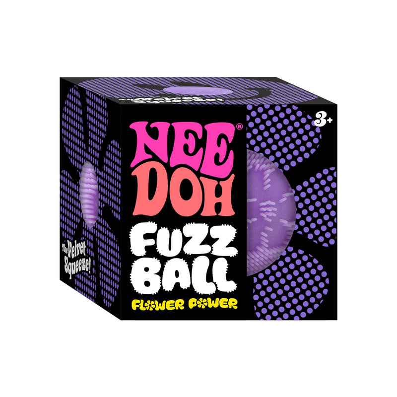 NeeDoh Fuzz Ball Flower Power (1 Unit Assorted) by Schylling
