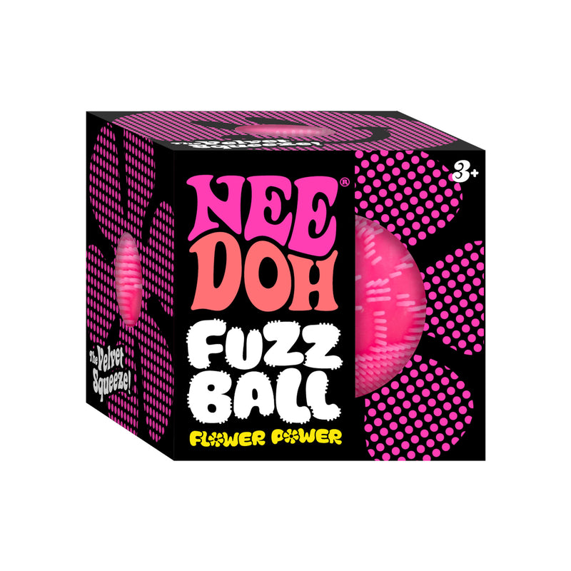 NeeDoh Fuzz Ball Flower Power (1 Unit Assorted) by Schylling