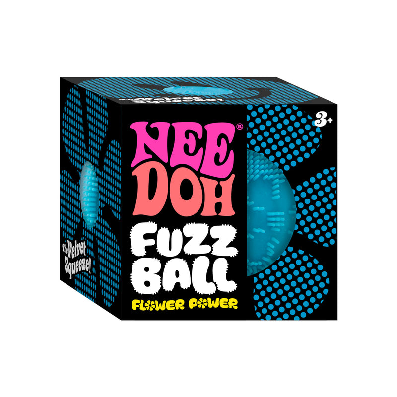 NeeDoh Fuzz Ball Flower Power (1 Unit Assorted) by Schylling