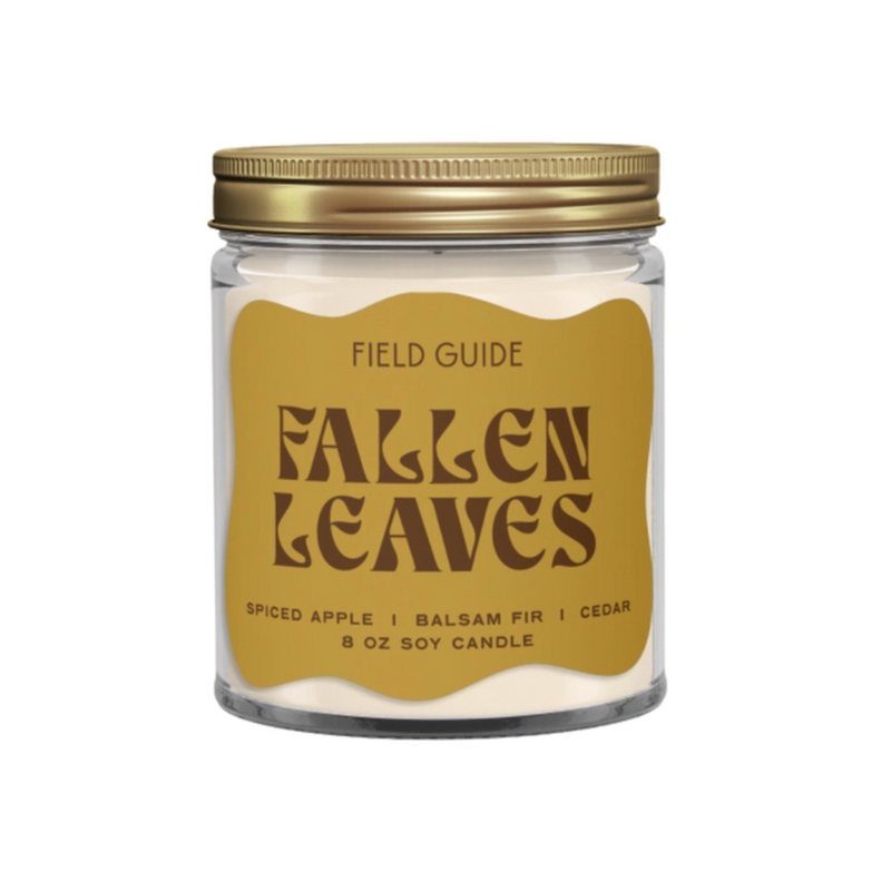 Fallen Leaves Falliday Soy Candle by Good & Well Supply Co.