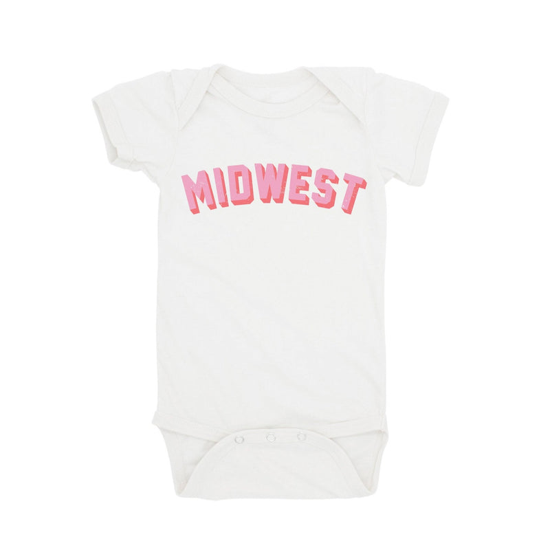 Midwest One Piece - White/Pink by Feather 4 Arrow