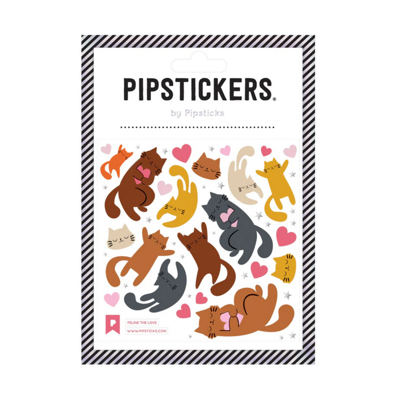 Feline the Love Stickers by Pipsticks