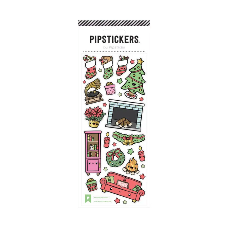 Fireside Festivity Stickers by Pipsticks