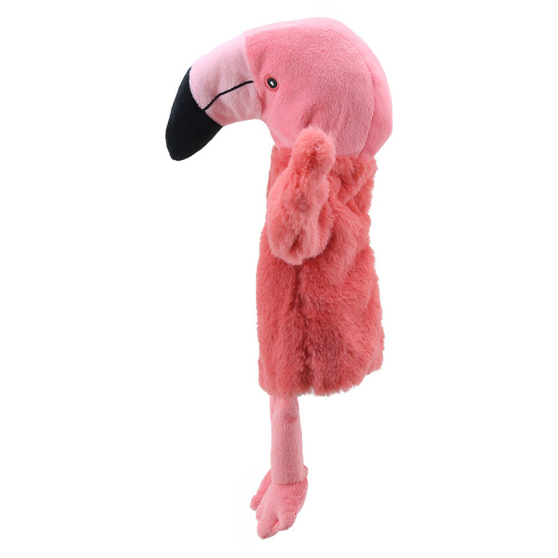 Eco Animal Buddies Hand Puppet - Flamingo by The Puppet Company ...