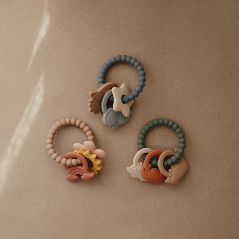 Nature Teething Ring by Mushie & Co