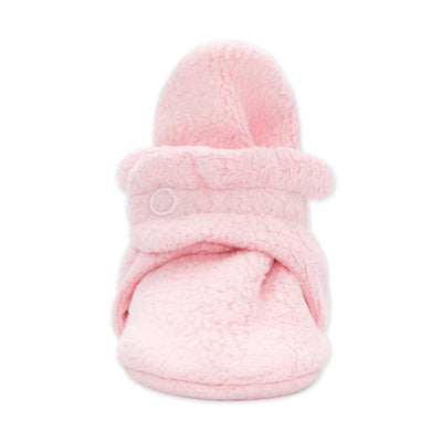 Cozie Fleece Booties - Baby Pink by Zutano
